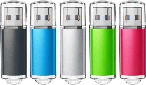 Miniatura 12 de TOPESEL Paquete de 2 unidades de memoria USB 3.0 de 64 GB de alta velocidad, memoria USB 3.0 para PC, portátiles, tabletas, televisores, audio