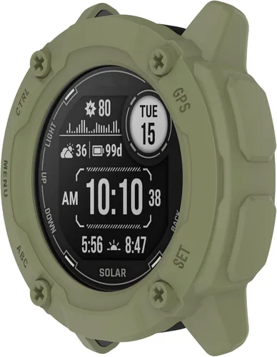 Miniatura 4 de TenCloud Funda compatible con Garmin Instinct 2X Solar Case Protector Funda protectora 1.969 in diseñada para Garmin Instinct 2X Solar Tactical 5