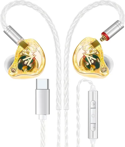 Miniatura 21 de Vibes 202 - Auriculares con cable - Auriculares HiFi in Ear Monitor - Auriculares profesionales con aislamiento de ruido - Sonido claro, graves