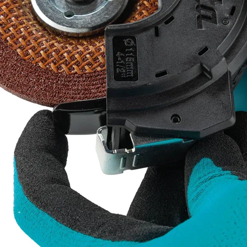 Miniatura 7 de Makita GA4591 Amoladora angular de alta potencia SJSII de 4-1/2" con freno
