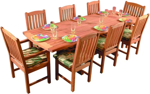 Miniatura 5 de Bosmere Funda ovalada/rectangular para mesa y sillas, 126 pulgadas de largo x 75 pulgadas de ancho x 37 pulgadas de alto Verde