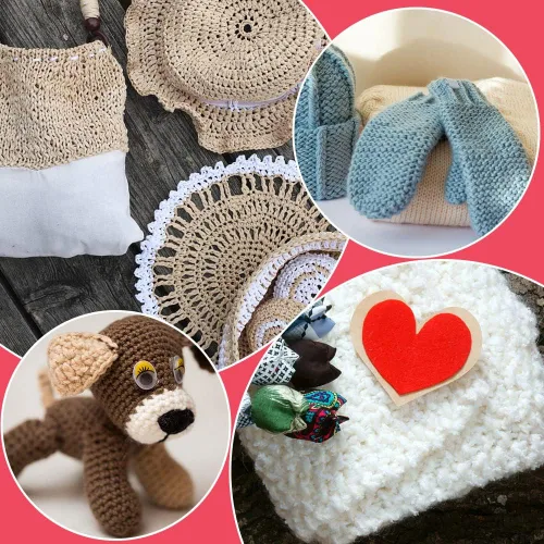 Miniatura 7 de LUNARM 50 piezas Juego de Agujas de Hilo Assortidas de Plástico Agujas de Coser de Ojo Grande 7 cm y 9 cm para Tejido y Manualidades de Crochet