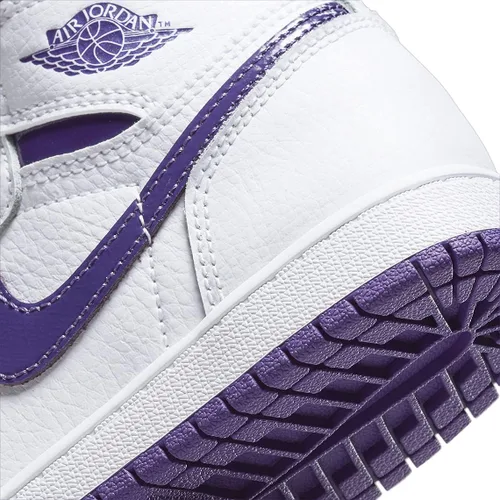 Miniatura 7 de Jordan 1 High Retro Court Púrpura Pre Escuela CU0449-151