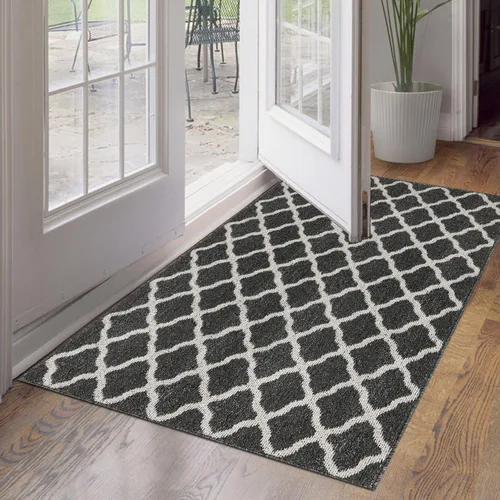 Miniatura 52 de SHACOS Alfombra de pasillo lavable de 2 x 8 pies, con parte trasera de goma antideslizante, resistente a las manchas, alfombra de cocina