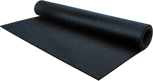 Miniatura 9 de Rollo de piso de goma resistente de 1/4" de espesor de Floor Inc Tapetes de piso de goma reciclada flexibles para gimnasio en casa Tapete