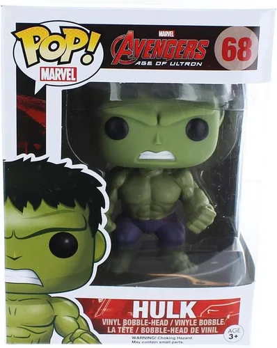Miniatura 2 de Figura de vinilo de Hulk con cabeza redonda de película Funko POP: los vengadores 2 de Marvel.