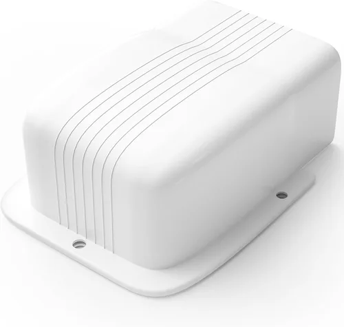 Juego de cubierta de pared de entrada de 5 pulgadas para aires acondicionados sin conductos y bombas de calor, PP decorativo mejorado, resistente y