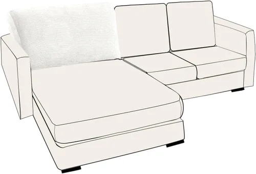 Miniatura 65 de UNBBRRL Fundas de cojín de asiento para sofá, elásticas, funda de cojín individual para sofá, fundas de cojín para sofá, fundas de héroe protegen