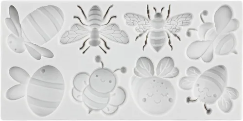 Miniatura 7 de Molde de silicona de abejorros para fondant de abeja, molde de chocolate para decoración de pasteles de azúcar, decoración de cupcakes, pasta