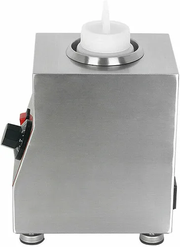 Miniatura 6 de Dispensador de calentador de queso de nacho comercial, 160 W, 22.0 fl oz, calentador de salsa de dulce de azúcar caliente, calentador eléctrico