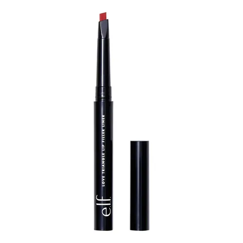 Miniatura 10 de e.l.f. Love Triangle Lip Filler Liner, lápiz delineador de labios 2 en 1 para esculpir y rellenar, color intenso de larga duración, vegano y libre