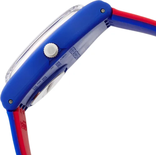 Miniatura 3 de Swatch GS148 Blue Loop Reloj de correa de silicona de dos tonos, Azul, Movimiento de cuarzo