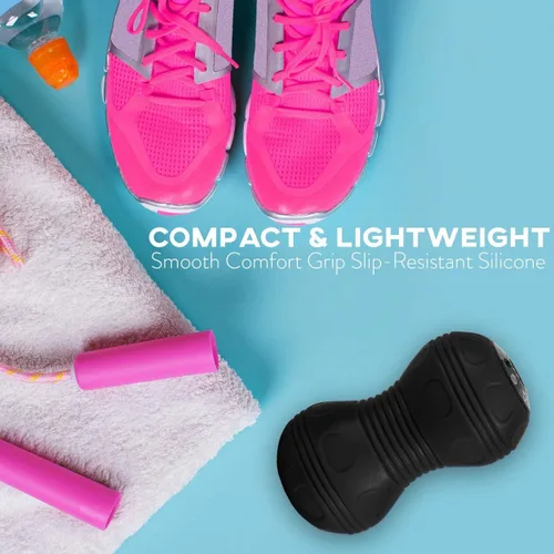 Miniatura 7 de Rolling With It Bola de masaje vibratoria de maní – Terapia de punto de activación de tejido profundo, liberación miofascial – de mano, inalámbrica