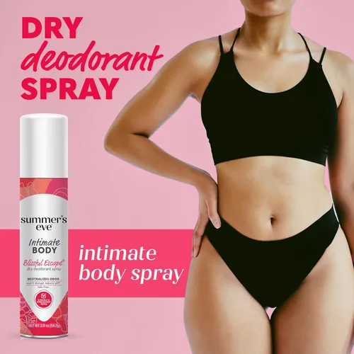 Miniatura 3 de Summer's Eve Blissful Escape Daily Refrescante Spray femenino, 2 onzas