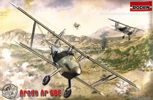 Miniatura 3 de ROD427 1:48 Roden Arado Ar 68E [Kit de construcción de modelos]
