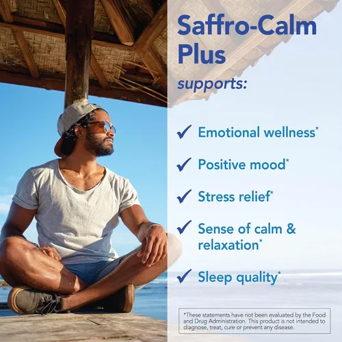 Miniatura 4 de Patient One Saffro-Calm Plus Suplemento en aerosol oral para apoyar el estado de ánimo positivo y una respuesta saludable al estrés.* Con