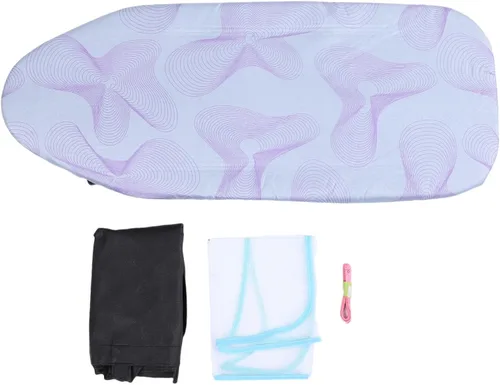 Miniatura 7 de Asixxsix Tabletop Ironing Board, Small Detachable Cotton Cover U Shaped Foldable Tabletop Ironing Board Space Saving Stable Foldable Iron Board for
