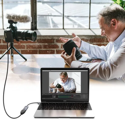 Miniatura 3 de Tarjeta de Captura de Video, Tarjeta de Grabación de Video Maravillosa 4K HDMI a 1080P USB C para Transmisión de Juegos, Grabador de TV