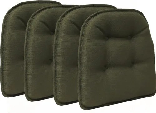 Miniatura 40 de Cojines antideslizantes para silla, ensamblados en Estados Unidos, almohadillas de asiento antideslizantes en forma de U para comedor, cocina