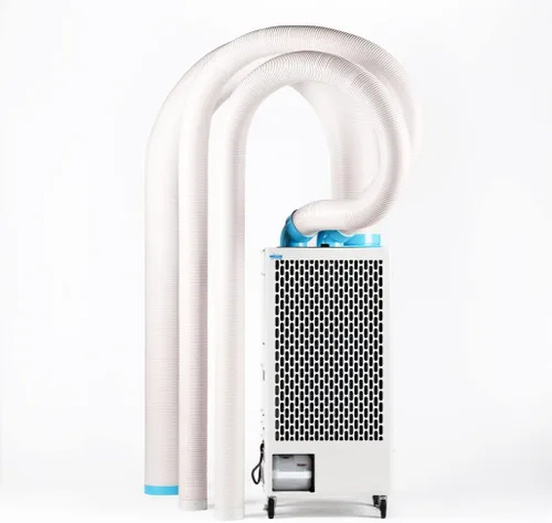 Miniatura 4 de Uninex ED-3C KOOLZONE - Conducto móvil para enfriadores de puntos para interiores y exteriores, extensión de aire frío, 5 pulgadas de diámetro