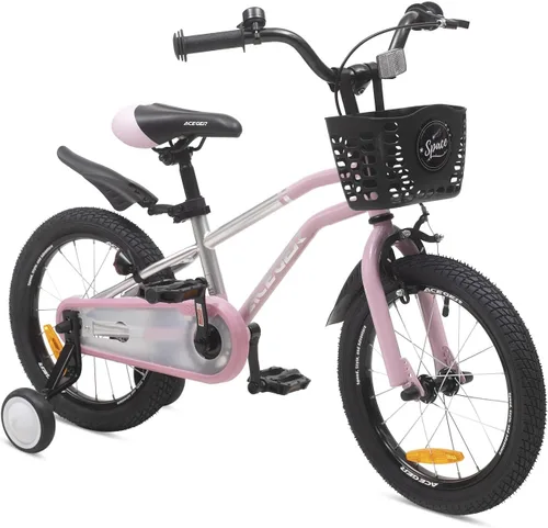 Miniatura 21 de ACEGER Bicicleta para niños de 2 a 10 años, estilo BMX, para niños y niñas de 2 a 10 años, bicicleta para niños de 12, 14 y 16 pulgadas, con ruedas