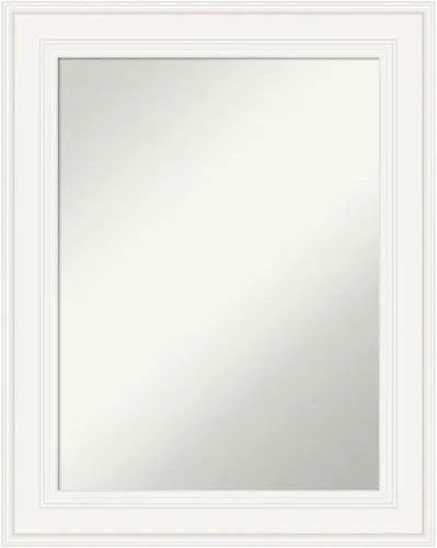 Miniatura 34 de Amanti Art Espejo de pared blanco de 30 x 42 pulgadas, espejo de baño rectangular blanco para decoración de pared de sala de estar, marco Parlor