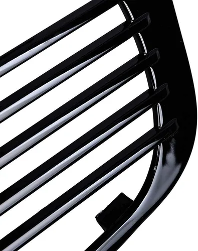 Miniatura 7 de Cubiertas cromadas para parrilla de radiador de nido de abeja, color negro brillante, compatibles con Harley Touring Electra Street Glide 2014 2015