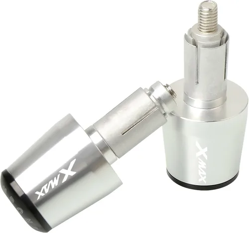 Miniatura 10 de Y&AMAHA X-MAX Xmax X MAX 125 250 300 400 CNC Alumiunm Plugs Manillar Moto Manillar Moto Manillar Agarres Tapa Extremos 7/8'' 0.866 in (Color : Negro)