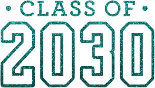 Miniatura 22 de Class of 2030 Iron On Decal, Senior Class Shirt Patch, Heat Transfer, HTV Graphic Tshirt Sticker, DIY Crafts, Pick Size Color, Iron-On Almost Gold