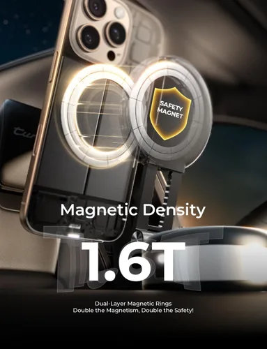 Miniatura 6 de LISEN Soporte de teléfono con ventosa eléctrica, soporte de teléfono con ventosa eléctrica al vacío, para soporte de succión magnética MagSafe