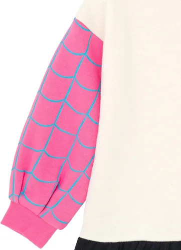 Miniatura 6 de Marvel Spider-Man Spider-Gwen Ghost Spider - Vestido de patinadora de forro polar para niñas pequeñas y grandes