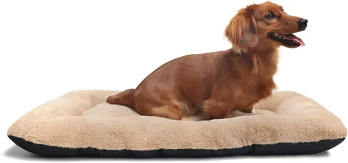 Miniatura 12 de Cama para Jaula de Perros Lavable para Perros XXS, de Lujo, de Piel Sintética Gruesa, Esponjosa, Cómoda, Almohadilla de Jaula Antideslizante, Tapete