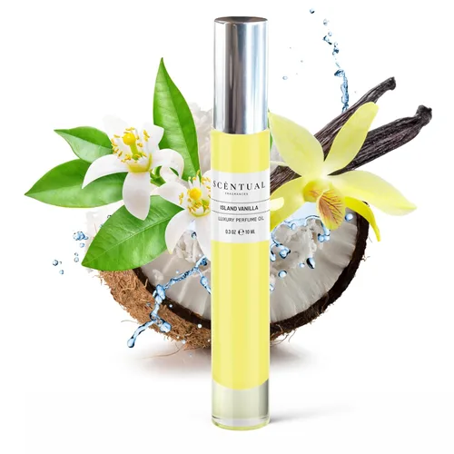 Miniatura 8 de Scentual Fragrances, Aceite de perfume de lujo, ultra concentrado para mujer, aceite de fragancia roll-on de larga duración, mini perfume de viaje