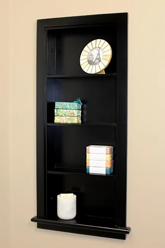 Miniatura 11 de Aiden - Botiquín de repuesto de pared empotrada de 14 x 24 pulgadas, estante de inserción para gabinete de baño, fabricado en América del Norte