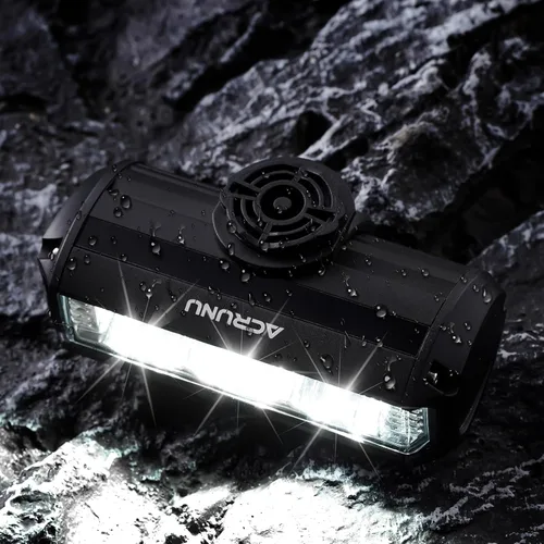 Miniatura 7 de Luz LED Súper Brillante para Bicicleta de 3400 Lúmenes Recargable por USB - Faro de Bicicleta de 5 Modos con 7H de Duración, IPX6 Resistente al