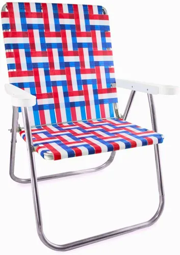Miniatura 9 de Lawn Chair USA - Sillas de exterior para campamento, deportes y playa Lawn Chair USA - Sillas fabricadas con marcos de aluminio ligeros y cinchas