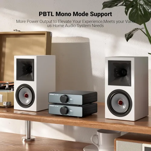 Miniatura 4 de AIYIMA A07 MAX Amplificador Estéreo de 2 Canales para Audio del Hogar 300W*2 TPA3255 Clase D Amplificador de Potencia/Amplificador Mono Enlazable