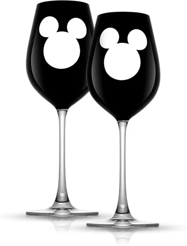 Miniatura 17 de JoyJolt Disney Mickey Mouse Squad Collection Vasos Tumblers. Juego de 4 Copas de Vino sin Tallo de 15 onzas, Vasos sin Tallo para Beber. Artículos