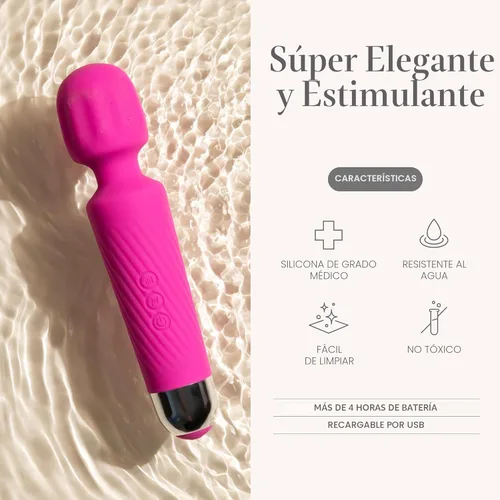 Miniatura 2 de Ava Juguetes sexuales con varita vibradora [estimulador de clítoris] Vibradores para mujer juguete para adultos, regalos para mujeres, 20 patrones