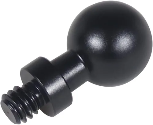 Miniatura 4 de Adaptador de montaje en cabeza de bola de 0.787 in/0.669 in/0.591 in/0.512 in a 1/4 tornillo/agujero de bola para accesorios de fotografía de cámara