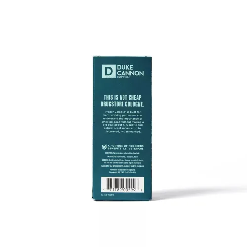 Miniatura 9 de Duke Cannon Proper Cologne Seawolf Eau de Parfum para hombre Driftwood and Coastal Air Aroma sutil y fresco de larga duración 1.7 onzas