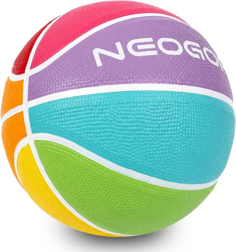 Miniatura 22 de Pelota de baloncesto para niños y jóvenes tamaño 4/5 25.5/27.5", Pelota de baloncesto de goma gruesa y duradera de alto rebote NEOGOAT tamaño 4/5