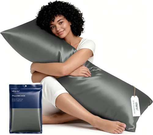 Miniatura 63 de MR&HM - Funda de almohada de satén 16- verde floral