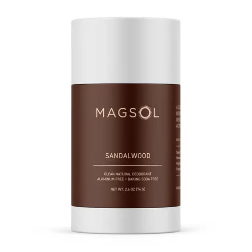 Miniatura 9 de MAGSOL Desodorante de magnesio para hombres, desodorante natural libre de aluminio y bicarbonato de sodio para piel sensible, protección duradera