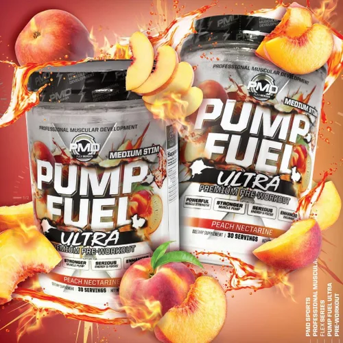 Miniatura 7 de PMD Sports Pump Fuel Ultra Medium Stim - Polvo y bomba muscular de primera calidad, mayor enfoque, resistencia y recuperación, creatina premium