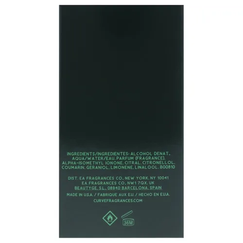 Miniatura 7 de Curve Forest Woods de Liz Claiborne para hombre - 4.2 oz EDC Spray