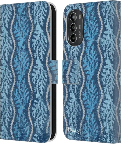 Miniatura 16 de Head Case Designs Officially Licensed Paul Brent Agate Mermaid Coastal Leather Book Wallet Case Cover Compatible with Motorola Moto G82 5G