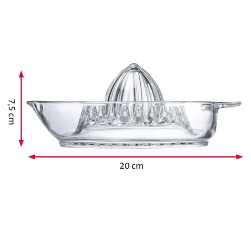 Miniatura 6 de Westmark 30822260 Exprimidor de cítricos, vidrio, grande, 8.5 fl oz, transparente