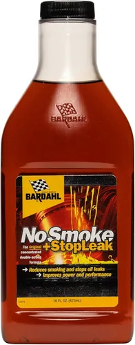 Bardahl 2117 NoSmoke + StopLeak - Aditivo de aceite de motor - Tratamiento para quemar aceite y humo de escape excesivo - Sellador de fugas de