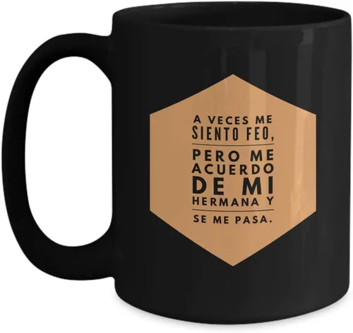 Miniatura 3 de Regalo para hermana, madrina Taza de Cafe para navidad Perfecto regalo para graduados, profesionales y estudiantes de enfermeria Vaso con Negro